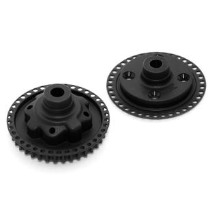 Xray XRA304911  Xray X4 Composite  Gear Diff. Case With 38T Pulley & Cover