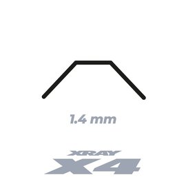 Xray XRA303824  Xray X4 Rear Anti Roll Bar 1.4 MM