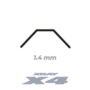 Xray XRA303824  Xray X4 Rear Anti Roll Bar 1.4 MM