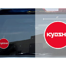 Kyosho KYOKA6003  KA6003 Static Cling Circle Kyosho 4"