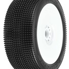 Proline Racing PRO9052-233  1/8 White Fugitive S3 Mounted Buggy Tires (2)