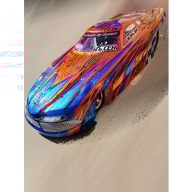 Racer RC RACR-SUPA22-CFW  Supa-22 Clear Carbon Hood Brace & Rear Wing