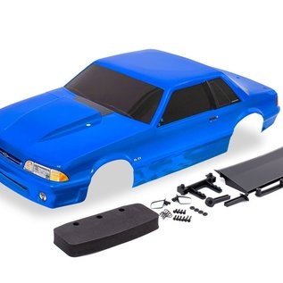 Traxxas TRA9421X  Blue Body Mustang Fox - (Blue)