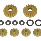 Team Associated ASC92307  Team Associated RC10B74 Factory Team LTC Plastic Differential Rebuild Set