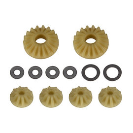 Team Associated ASC92307  Team Associated RC10B74 Factory Team LTC Plastic Differential Rebuild Set