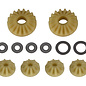 Team Associated ASC92307  Team Associated RC10B74 Factory Team LTC Plastic Differential Rebuild Set