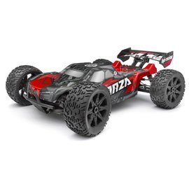 HPI HPI160181  Red Vorza Flux Truggy, 1/8 Scale 4WD RTR Brushless w/2.4GHz Radio System, Red