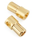 Maclan Racing MCL4293  Maclan Max Current 8mm Gold Bullet Connectors (2) 4293