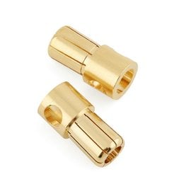 Maclan Racing MCL4293  Maclan Max Current 8mm Gold Bullet Connectors (2)