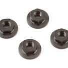 1UP Racing 1UP710001  Black 1UP Racing Pro Duty Titanium 4mm Lockdown Wheel Nuts (Black) (4)