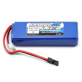 Protek RC LiFe Receiver Battery Pack (6.6V/1600mAh)