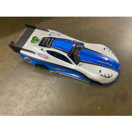 Racer RC RACR-SUPA22-PW  Supa-22 Clear Carbon Hood Brace W/Wing