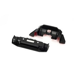 Arrma ARA410008  1/7 Painted Splitter And Diffuser, Black and Red: FELONY 6S BLX