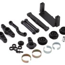 TLR / Team Losi LOS231066  Losi V100S Steering Bellcrank, Servo Saver & Mounts: V100