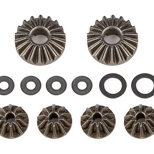 Team Associated ASC92306  Team Associated RC10B74 Factory Team LTC Metal Differential Rebuild Set