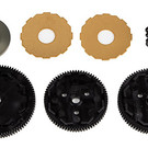 Team Associated ASC72025  Team Associated Factory Team DR10M/SR10 Octalock Slipper Set