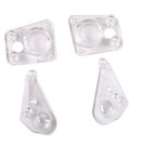 Traxxas TRA9719  TRX-4M LED lenses, headlight (2), tail light (2) (fits #9712 body)