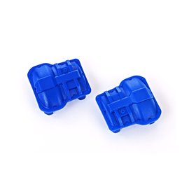 Traxxas TRA9738-BLUE  TRX-4M Axle cover, front or rear (blue) (2)