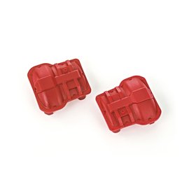 Traxxas TRA9738-RED  TRX-4M Axle cover, front or rear (red) (2)