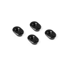Xray XRA302310  Xray X4'22 - X4'25 Aluminum Caster Bushing Front 3° / Rear 0.5° - 1 Dot (4)