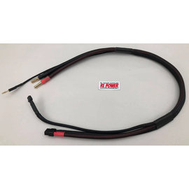 Michaels RC Hobbies Products MRC6  Hi-Amp Charge Lead with 5mm/4mm bullets 10 awg, 24" wire with  W/ XT60 Connector