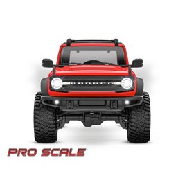 Traxxas TRA9783  TRX-4M Bronco LED light set, front & rear, complete (includes light harness, 1.6x10mm BCS (self-tapping) (2), 1.6x7mm BCS (self-tapping) (2), zip ties (2)) (fits #9711 body)