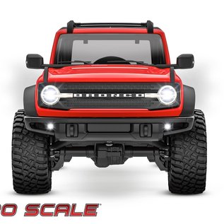 Traxxas TRA9783  TRX-4M Bronco LED light set, front & rear, complete (includes light harness, 1.6x10mm BCS (self-tapping) (2), 1.6x7mm BCS (self-tapping) (2), zip ties (2)) (fits #9711 body)