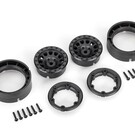 Traxxas TRA9781  TRX-4M Wheels, 1.0", Method Race Wheels® 105 Beadlock (black, beadlock) (2)