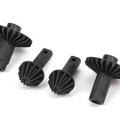 Traxxas TRA9777  TRX-4M Ring gear, axle (2)/ pinion gear, axle (2)