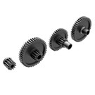 Traxxas TRA9776R  TRX-4M Gear set, transmission, low range (crawl) (40.3:1 reduction ratio)/ pinion gear, 11-tooth