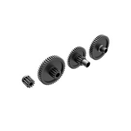 Traxxas TRA9776R  TRX-4M Gear set, transmission, low range (crawl) (40.3:1 reduction ratio)/ pinion gear, 11-tooth