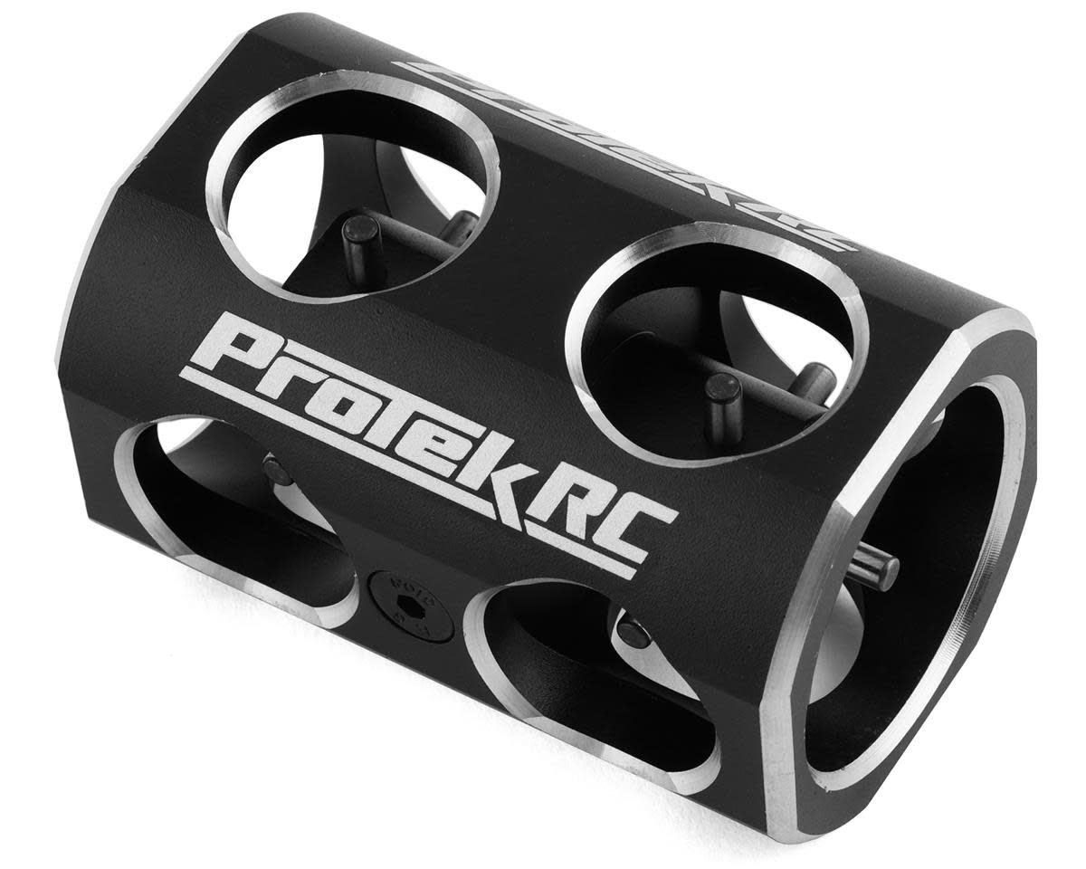 PTK8022 ProTek RC Caged Aluminum 1/10 Pinion Gear Caddy Michael