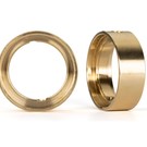 Traxxas TRA9780  TRX-4M Wheel weights, brass (31 grams) (2) (requires #9781 series wheels)