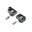 TLR / Team Losi LOS311005  Losi Mini-T 2.0 Aluminum Rear Hub Set (Black)