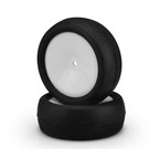 J Concepts JCO4019-1691  Smoothie 2, Silver Compound Tire, Pre-mounted on 3353W 4wd Front Wheel, Fits 4wd Buggy Front 40191691