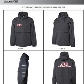 R1wurks R1-Jacket-XL  R1 Wurks Factory Racing Team Waterproof Jacket (XL)