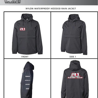 R1wurks R1-Jacket-XXXL  R1 Wurks Factory Racing Team Waterproof Jacket (3XL)