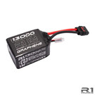 R1wurks R1-030049  R1 Wurks 13000 Mah 250c 2S 7.4v Shorty Case For Drag Racing