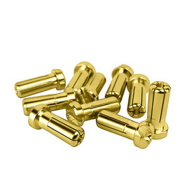 1UP Racing 1UP190406  1UP Racing LowPro Bullet Plugs, 5mm, 10 Pack
