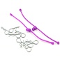 Dubro DUB2250 Body Klip Retainers Purple (2)