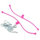 Dubro DUB2251 Body Klip Retainers Pink (2)