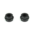 Tekno RC TKR6015  Tekno Shock Cartridge Caps (aluminum, gun metal anodized, 2pcs)