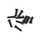 Tekno RC TKR1404  Tekno M3x12mm Button Head Screws (black, 10pcs)