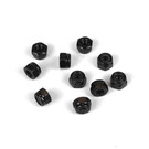 Tekno RC TKR1201  Tekno M3 Locknuts (black, 10pcs)
