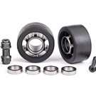 Traxxas TRA7775A  Dark Titanium Wheels & Wheels Bar for X-Maxx, Sledge, XRT