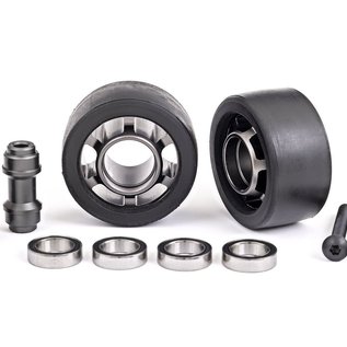 Traxxas TRA7775A  Gray Wheels, wheelie bar X-Maxx Sledge XRT