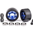 Traxxas TRA7775X  Blue Wheels, wheelie bar, 6061-T6 aluminum (blue anodized) X-Maxx Sledge XRT
