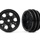 Traxxas TRA9770  TRX-4M Wheels, 1.0" (black) (2)