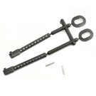 Xray XRA301332  Xray Rear Body Mount Set 0.00mm offset 6mm Adjustable (2)