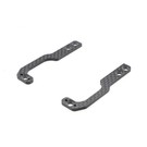 Xray XRA373526  X1'23 Graphite Rear Wing Holder 2.5mm (L & R)